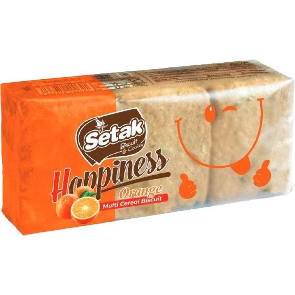 ستاک بیسکوییت چند غله پرتقال 200گرم